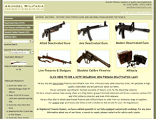 Tablet Screenshot of deactivated-guns.co.uk